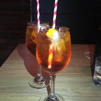 Aperol spritz  at Red Sparrow Pizza in Collingwood