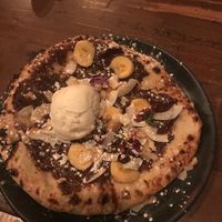 Notella pizza  at Red Sparrow Pizza in Collingwood