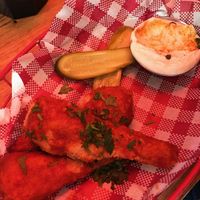 Buffalo-style chick'n drumsticks at Red Sparrow Pizza in Collingwood