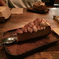 Tiramisu cheesecake  at Red Sparrow Pizza in Collingwood