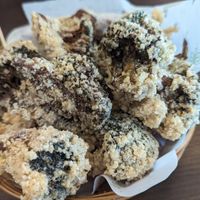 Fried broccoli. at 18CTEA in Ipoh