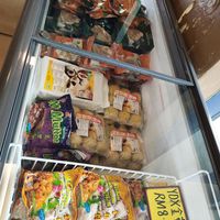 Frozen vegan and vegetarian food at 18CTEA in Ipoh