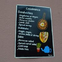 Menu at Casablanca Sandwicherie - 카사블랑카 샌드위치 in Seoul