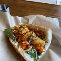 Vegan sandwich. Still tasty! at Casablanca Sandwicherie - 카사블랑카 샌드위치 in Seoul