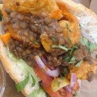 Beautiful colors and full of nutritious sandwich  at Casablanca Sandwicherie - 카사블랑카 샌드위치 in Seoul