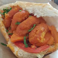 Vegan sandwich (no onions) at Casablanca Sandwicherie - 카사블랑카 샌드위치 in Seoul