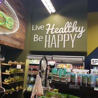 Wall art at Good Earth Natural Foods in Sandy