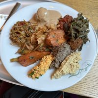 Buffet  at Tibits - Falkenstrasse in Zurich
