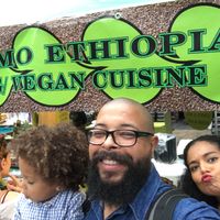 happy moments at Merkamo Ethiopian in East London