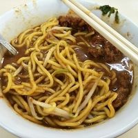 太甜了，mee rebus at Lian Yuan 莲缘素 in Central Singapore