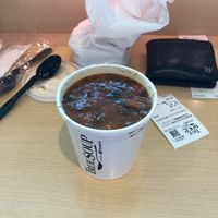 Vegan minestrone soup  at HND - True Soup in Tokyo