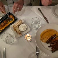 Yams and rice tot appetizers at Lila in Sarasota