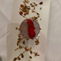 Blueberry cashew cheesecake  at Lila in Sarasota