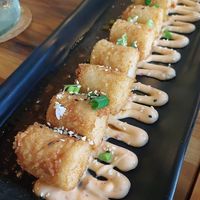 Rice tots, large portions, great sauces at Lila in Sarasota