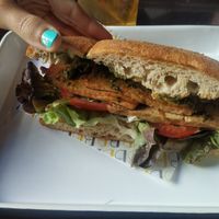 Vegan Caprese at Baltic Entrepans in Mataro