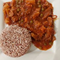 Vegan Kalderita (295 PHP + Service 9%) at Persian Palate - Ayala Mall in Cebu