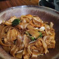 Drunken noodle at Khom Fai in Macomb Township