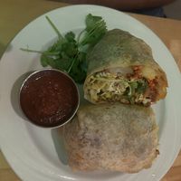 VCC - anchiote burrito - delicious!   at Orphan Breakfast House in Sacramento