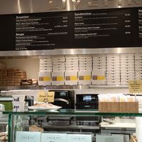 Example menu at SFO - Napa Farms Market - T2 in South San Francisco