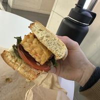 tempeh sandwich...  at SFO - Napa Farms Market - T2 in South San Francisco
