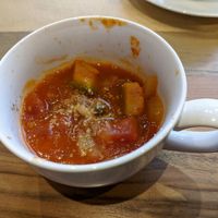 Soup (not sure if it's this one every day) at Chamise Cafe and Space in Nagano