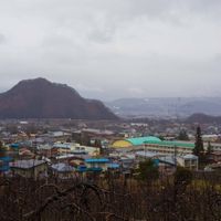 View from the top of a hill about 15 mins walk from the ryokan.  at Yudanaka Seifuso in Yamanouchi
