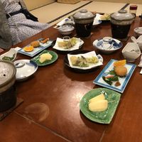 Dinner 1 in April 2019 at Yudanaka Seifuso in Yamanouchi