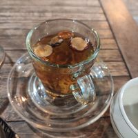 Lotus tea at Thuc Duong Bao An - Bao An Macrobiotic in Da Nang