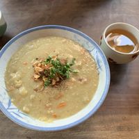 Oat soup is so satisfying  at Thuc Duong Bao An - Bao An Macrobiotic in Da Nang