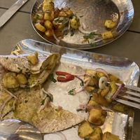 roll with potatoes 🥔   at Mowgli - Water St in Liverpool