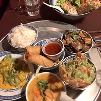 This was all too delicious!  at 1990 Vegan Living in Berlin