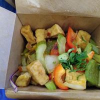 Buddha Bowl (Tofu und Gemüse) at 1990 Vegan Living in Berlin