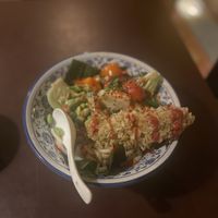 Noodle dish  at 1990 Vegan Living in Berlin