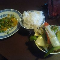 Small dishes at 1990 Vegan Living in Berlin