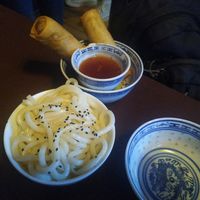 Small dishes at 1990 Vegan Living in Berlin