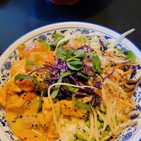 Delicious King kong bowl at 1990 Vegan Living in Berlin