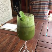 smoothie at 1990 Vegan Living in Berlin