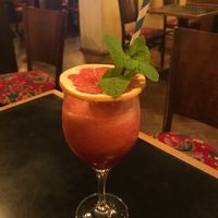 the Drunken Master cocktail  at 1990 Vegan Living in Berlin