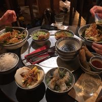 Quite the spread  at 1990 Vegan Living in Berlin