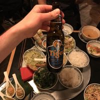 8 small dishes for 2 was way too much 🤪 at 1990 Vegan Living in Berlin