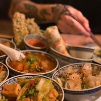 Several small bowls at 1990 Vegan Living in Berlin