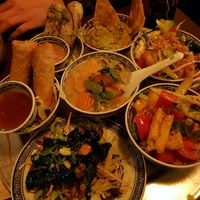 To share (small dishes) at 1990 Vegan Living in Berlin