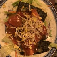 This nori-tofu rolls are amazing at 1990 Vegan Living in Berlin