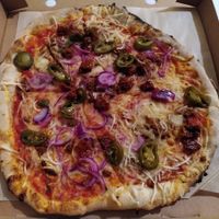 Large Hot Soy at Casa La Familia in Vilnius