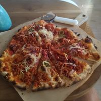 Hot soya vegan version at Casa La Familia in Vilnius