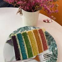 Iconic Rainbow Cake  at VIDA Bakery - Online in East London