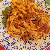 Tagliatelle bolognese at By Valeria in Santa Maria