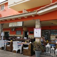 outdoor seating at By Valeria in Santa Maria