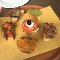 Vegan tapas delicious 😋  at By Valeria in Santa Maria