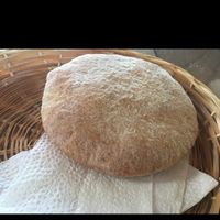 whole wheat pita at Monteverde Beer House in Monteverde